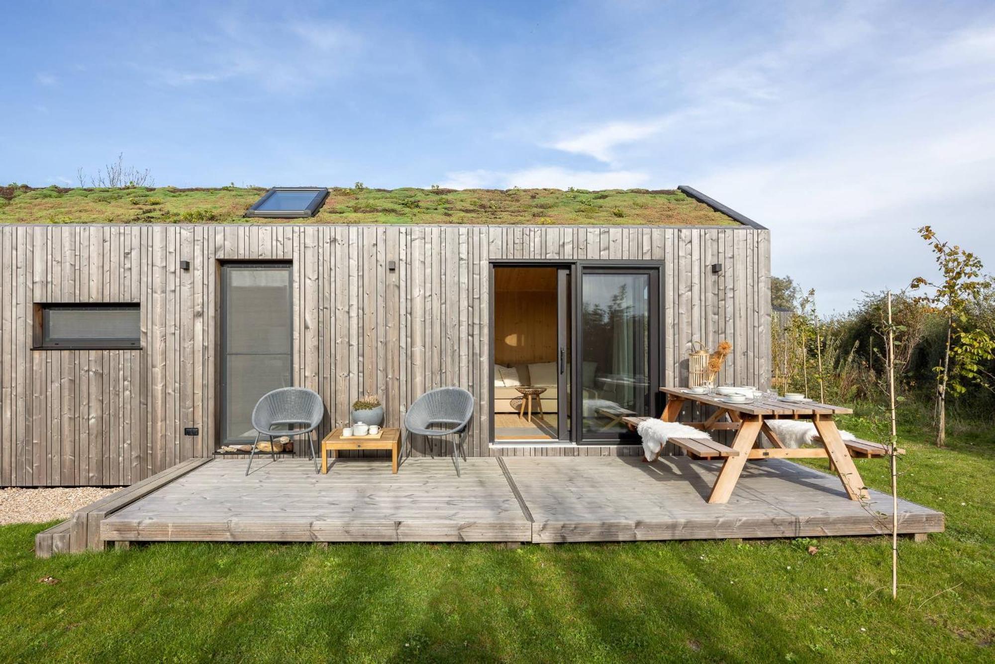 Hello Zeeland - Zeeuwse Liefde Tiny House 3 韦斯特卡佩勒 外观 照片